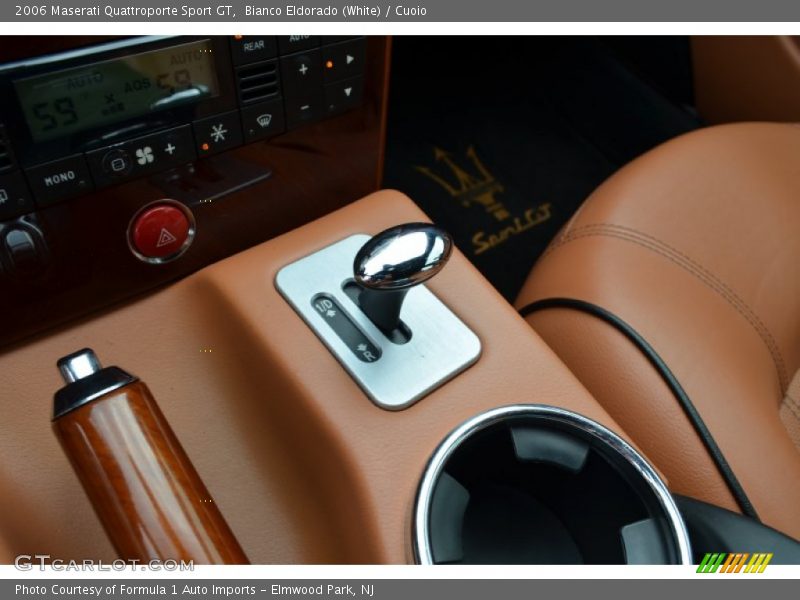Bianco Eldorado (White) / Cuoio 2006 Maserati Quattroporte Sport GT