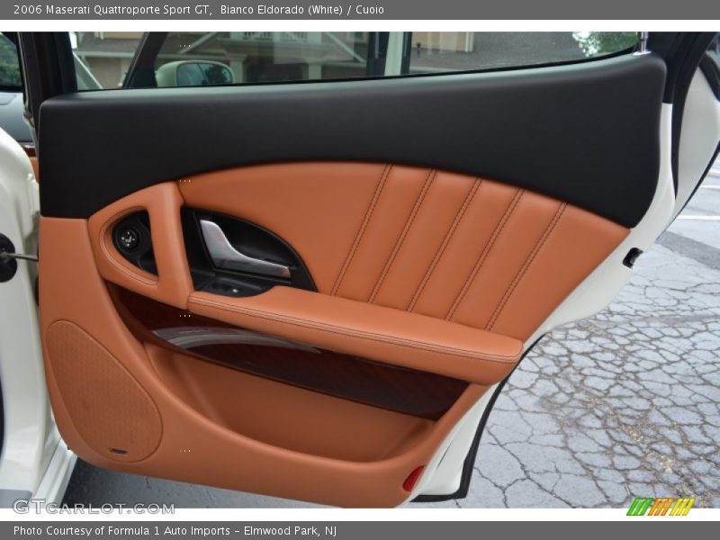 Bianco Eldorado (White) / Cuoio 2006 Maserati Quattroporte Sport GT