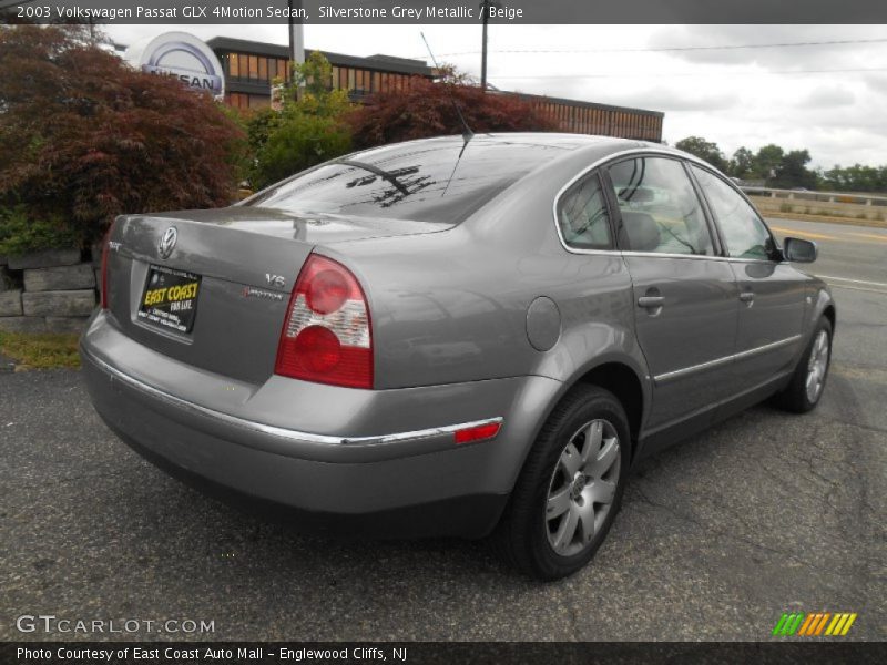 Silverstone Grey Metallic / Beige 2003 Volkswagen Passat GLX 4Motion Sedan