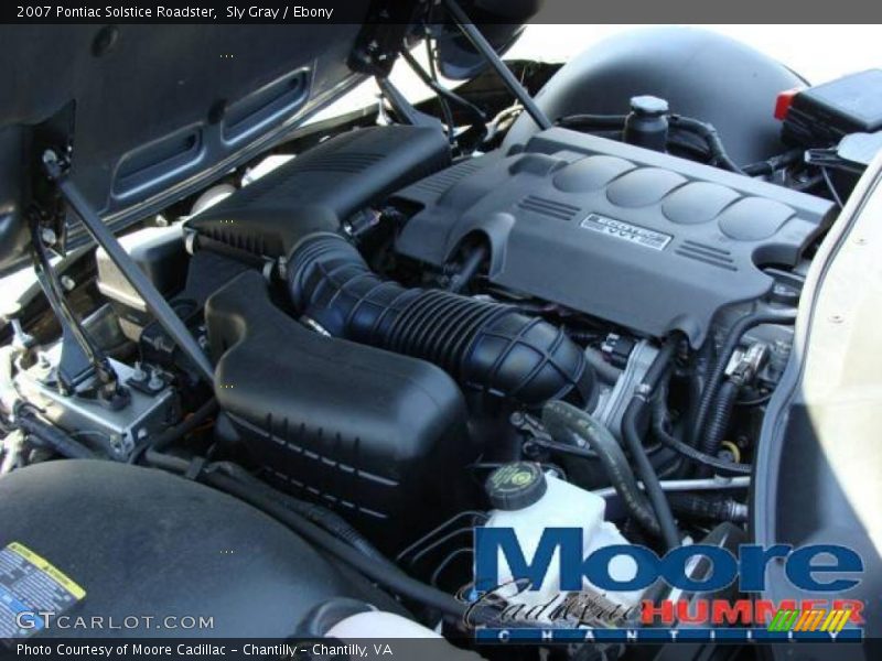 Sly Gray / Ebony 2007 Pontiac Solstice Roadster