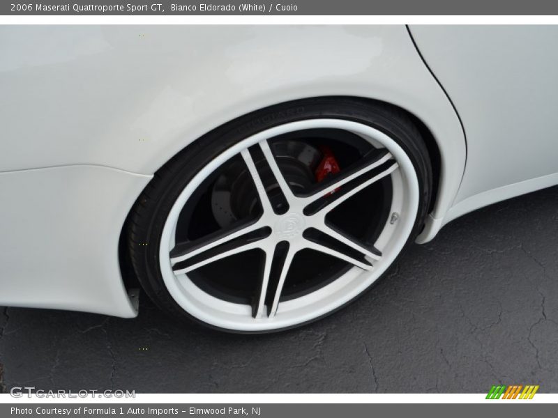 Bianco Eldorado (White) / Cuoio 2006 Maserati Quattroporte Sport GT