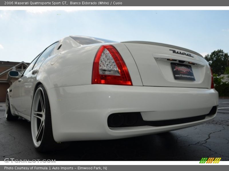 Bianco Eldorado (White) / Cuoio 2006 Maserati Quattroporte Sport GT