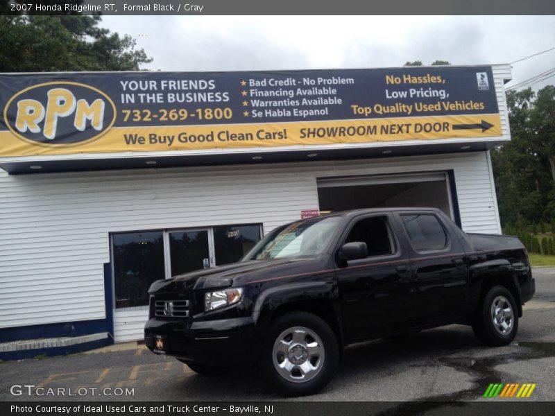 Formal Black / Gray 2007 Honda Ridgeline RT