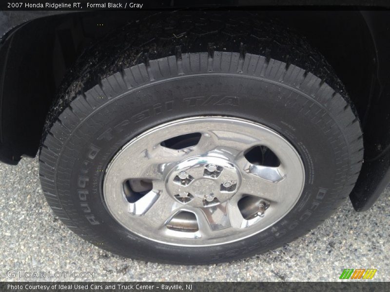 Formal Black / Gray 2007 Honda Ridgeline RT