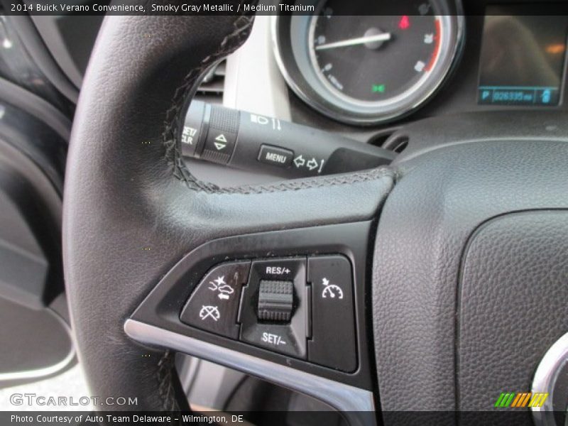 Smoky Gray Metallic / Medium Titanium 2014 Buick Verano Convenience