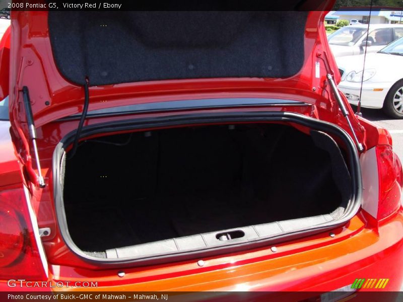 Victory Red / Ebony 2008 Pontiac G5