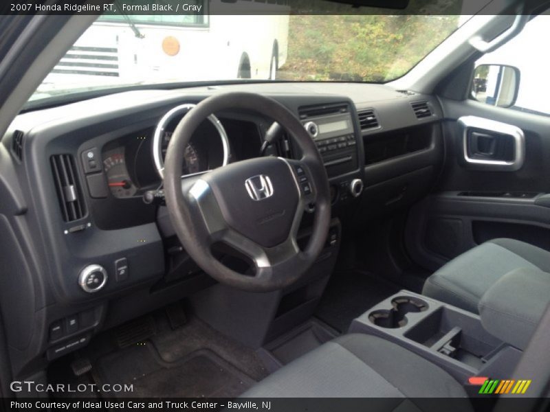 Formal Black / Gray 2007 Honda Ridgeline RT