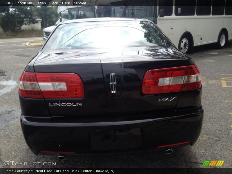 Black / Dark Charcoal 2007 Lincoln MKZ Sedan