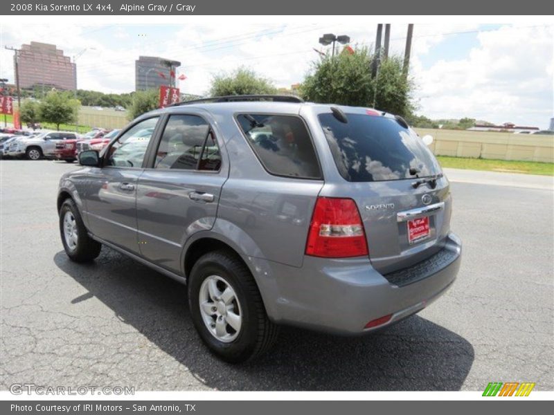 Alpine Gray / Gray 2008 Kia Sorento LX 4x4