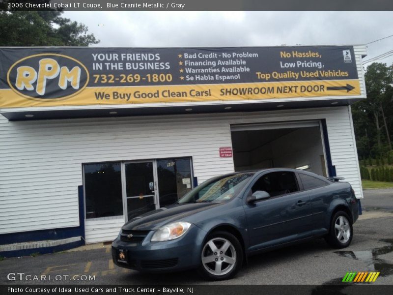 Blue Granite Metallic / Gray 2006 Chevrolet Cobalt LT Coupe