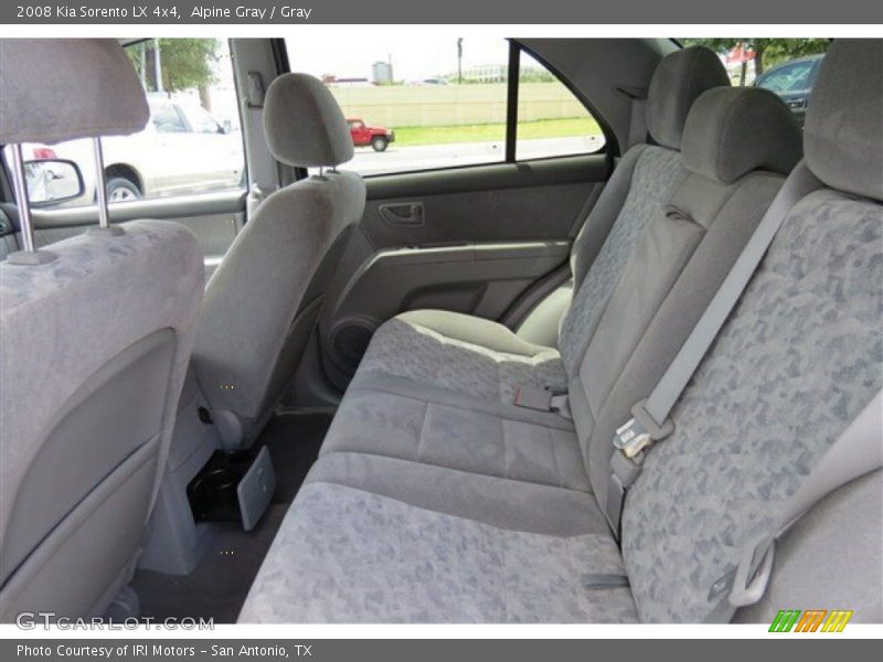 Alpine Gray / Gray 2008 Kia Sorento LX 4x4