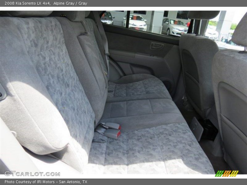 Alpine Gray / Gray 2008 Kia Sorento LX 4x4
