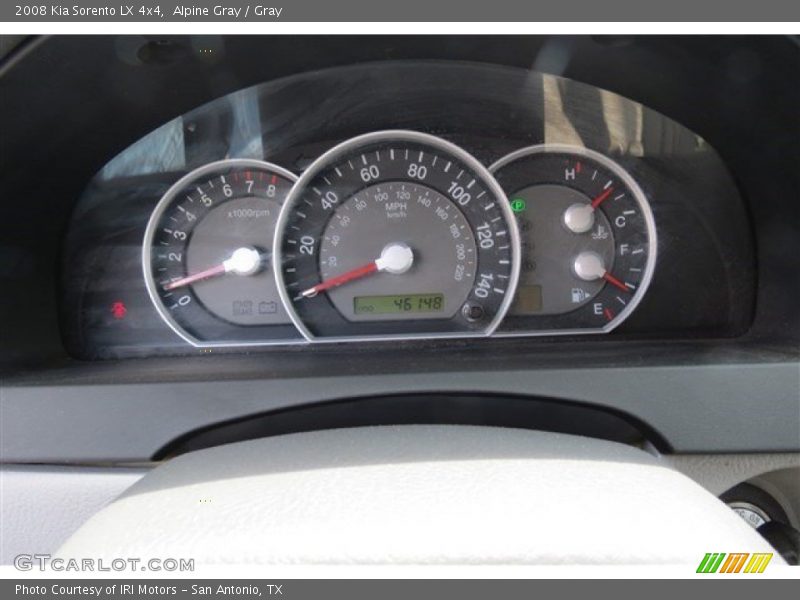 Alpine Gray / Gray 2008 Kia Sorento LX 4x4