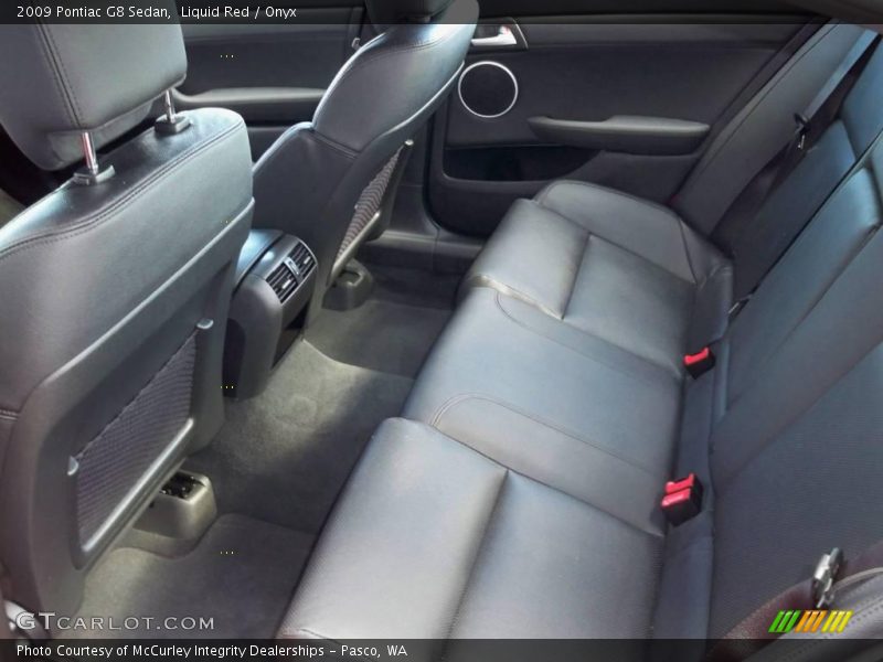 Liquid Red / Onyx 2009 Pontiac G8 Sedan