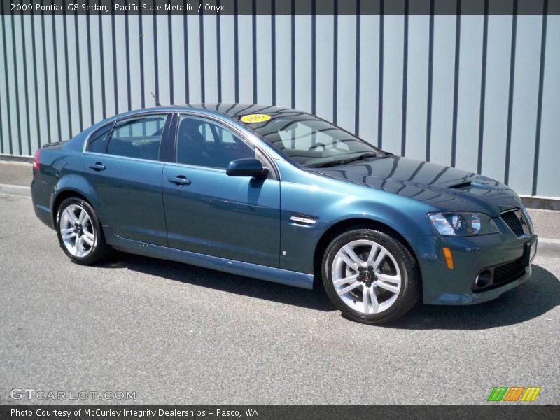 Pacific Slate Metallic / Onyx 2009 Pontiac G8 Sedan