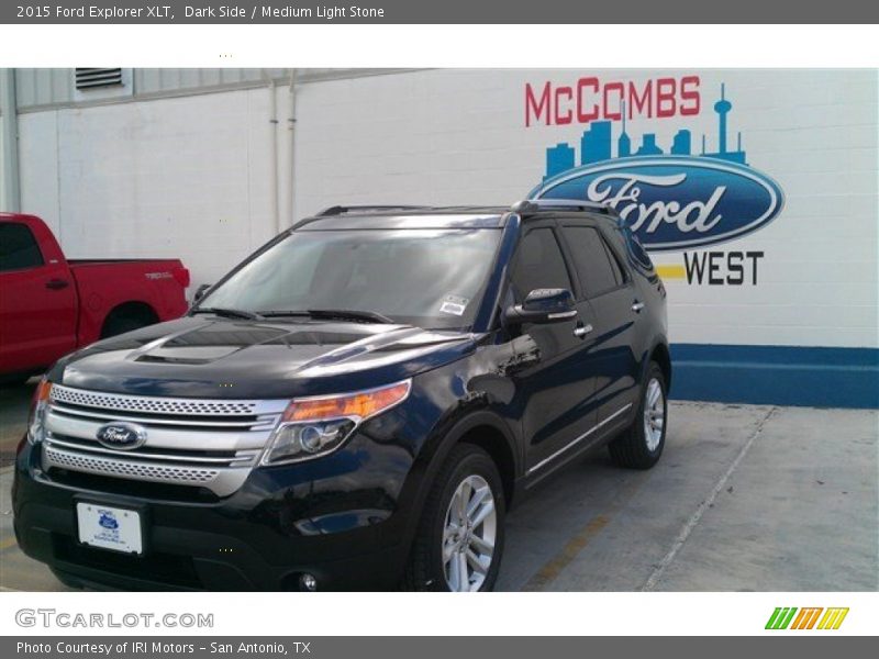 Dark Side / Medium Light Stone 2015 Ford Explorer XLT