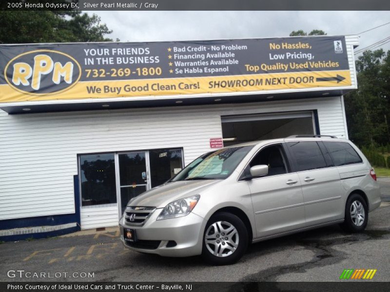 Silver Pearl Metallic / Gray 2005 Honda Odyssey EX