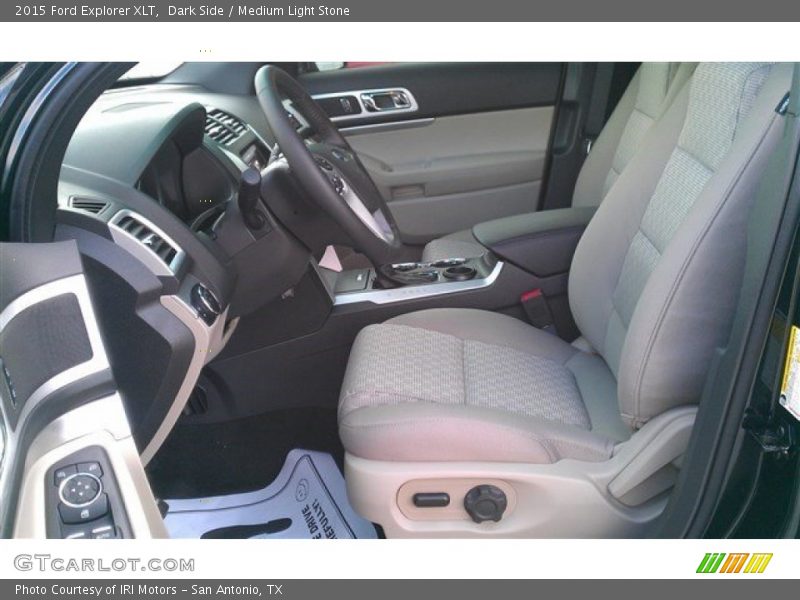 Dark Side / Medium Light Stone 2015 Ford Explorer XLT