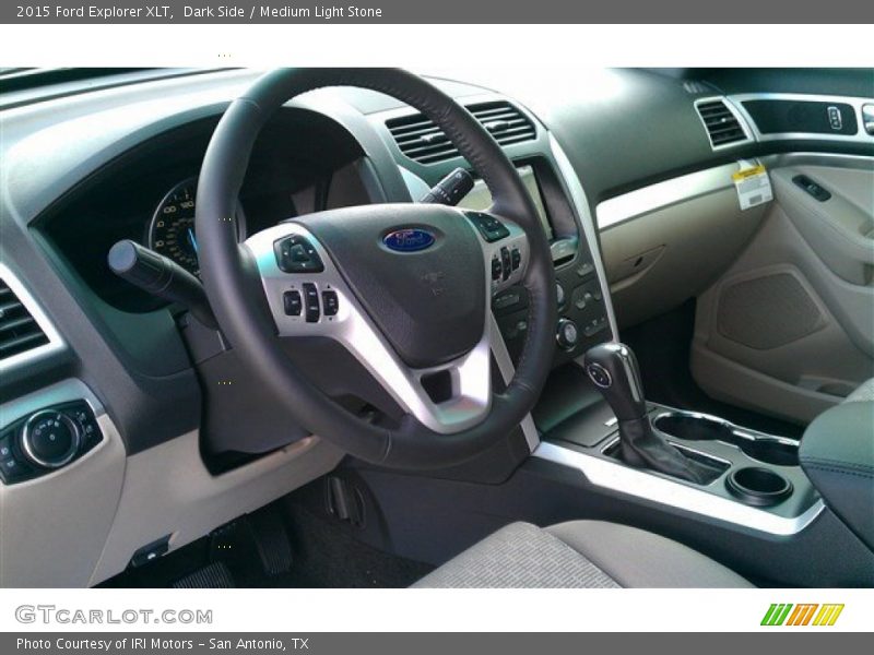 Dark Side / Medium Light Stone 2015 Ford Explorer XLT