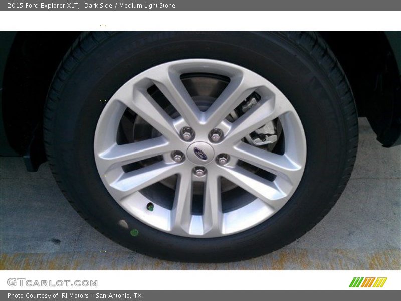Dark Side / Medium Light Stone 2015 Ford Explorer XLT