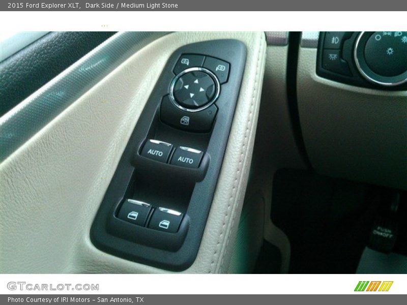 Dark Side / Medium Light Stone 2015 Ford Explorer XLT