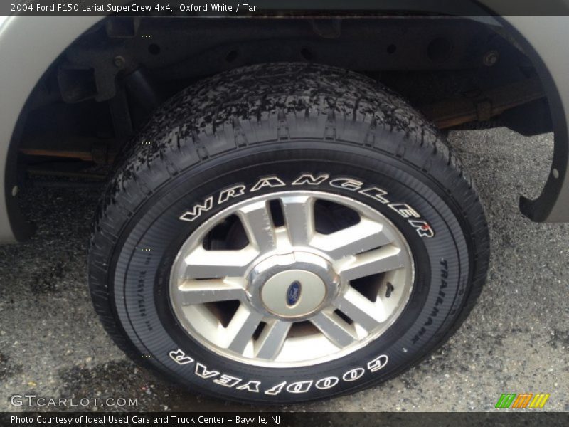 Oxford White / Tan 2004 Ford F150 Lariat SuperCrew 4x4