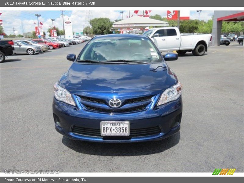 Nautical Blue Metallic / Ash 2013 Toyota Corolla L