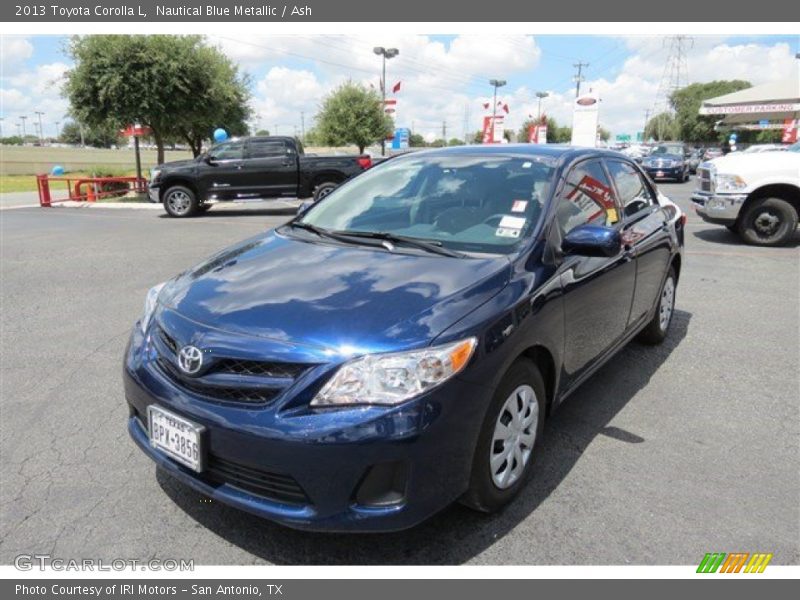 Nautical Blue Metallic / Ash 2013 Toyota Corolla L