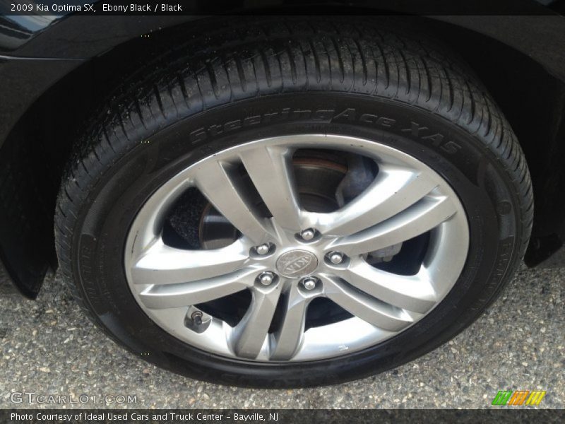 Ebony Black / Black 2009 Kia Optima SX