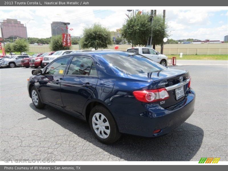 Nautical Blue Metallic / Ash 2013 Toyota Corolla L