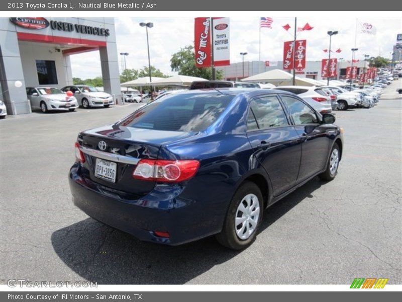 Nautical Blue Metallic / Ash 2013 Toyota Corolla L