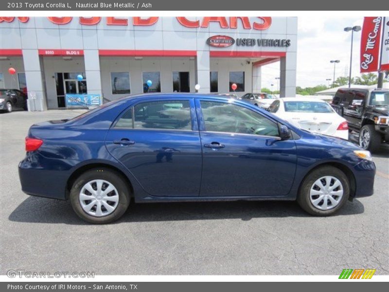 Nautical Blue Metallic / Ash 2013 Toyota Corolla L