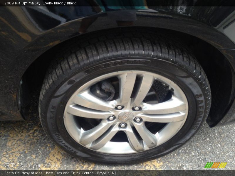 Ebony Black / Black 2009 Kia Optima SX