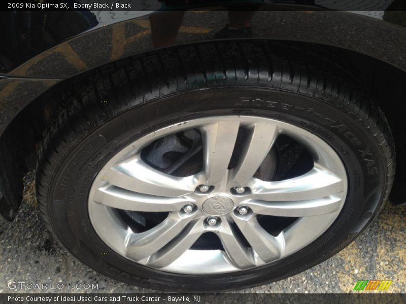 Ebony Black / Black 2009 Kia Optima SX