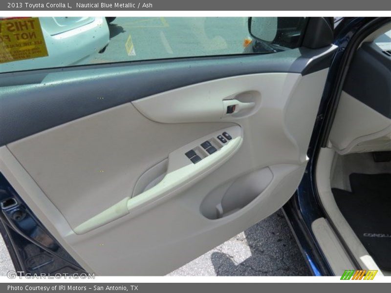 Nautical Blue Metallic / Ash 2013 Toyota Corolla L