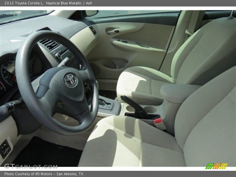 Nautical Blue Metallic / Ash 2013 Toyota Corolla L