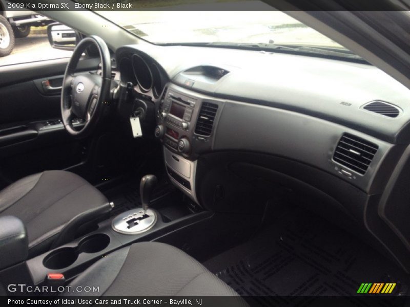 Ebony Black / Black 2009 Kia Optima SX