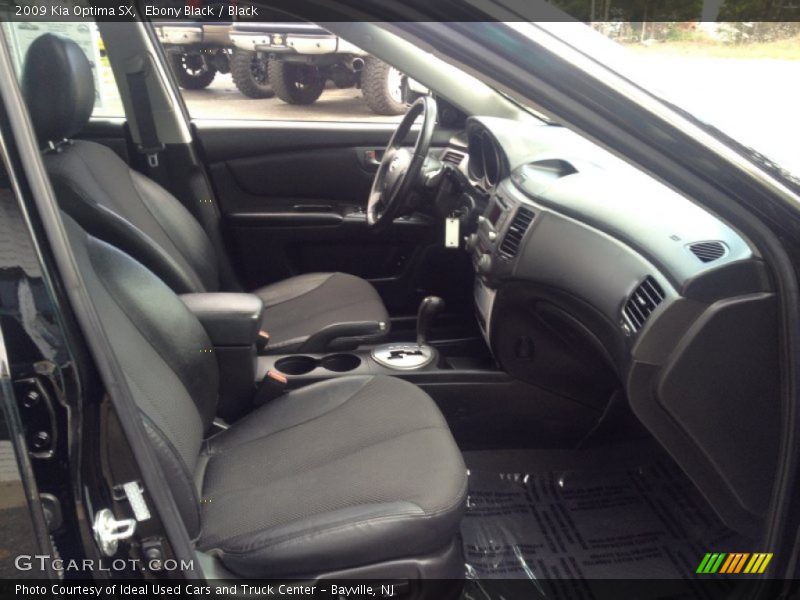 Ebony Black / Black 2009 Kia Optima SX