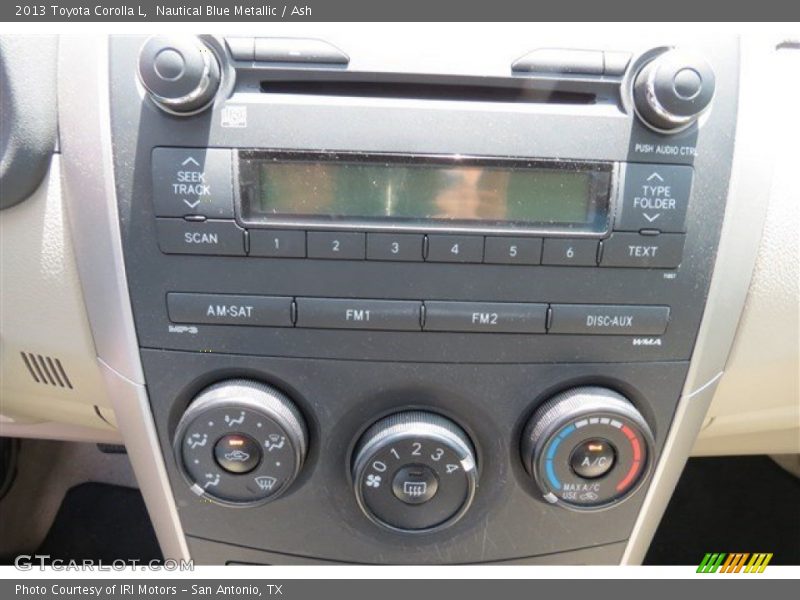 Nautical Blue Metallic / Ash 2013 Toyota Corolla L