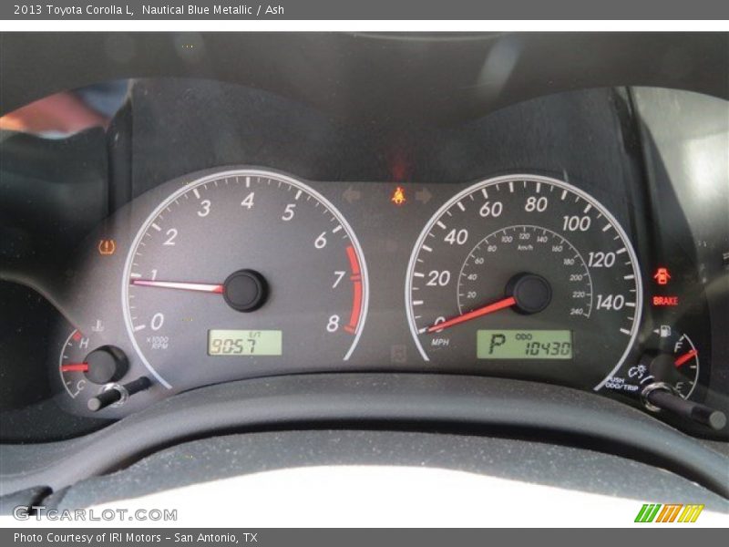 Nautical Blue Metallic / Ash 2013 Toyota Corolla L