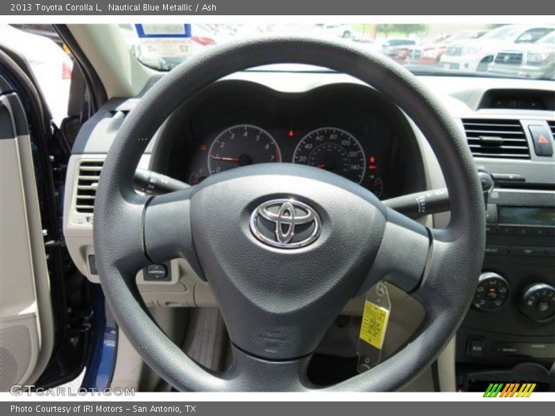 Nautical Blue Metallic / Ash 2013 Toyota Corolla L