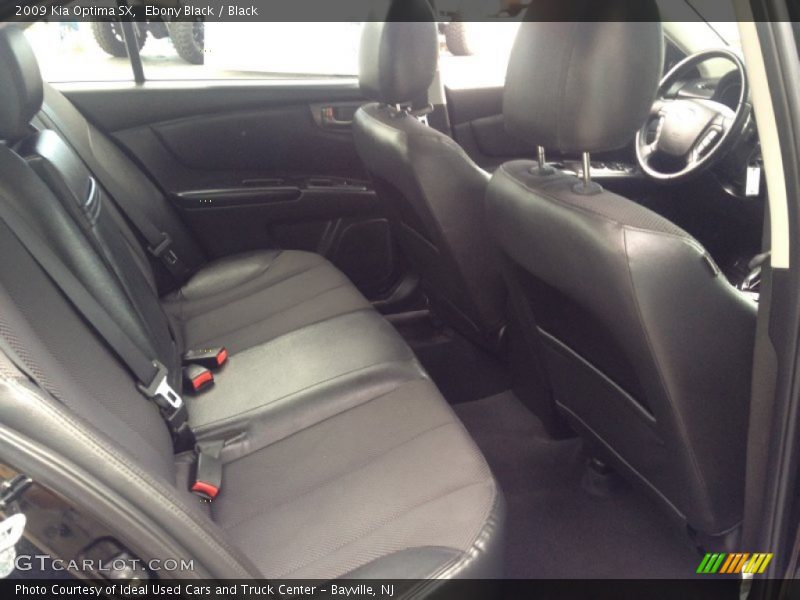 Ebony Black / Black 2009 Kia Optima SX