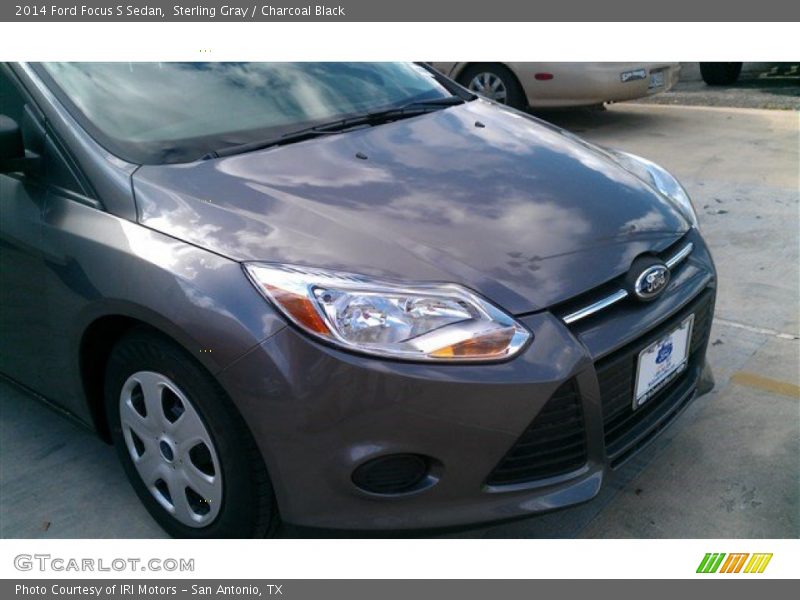 Sterling Gray / Charcoal Black 2014 Ford Focus S Sedan