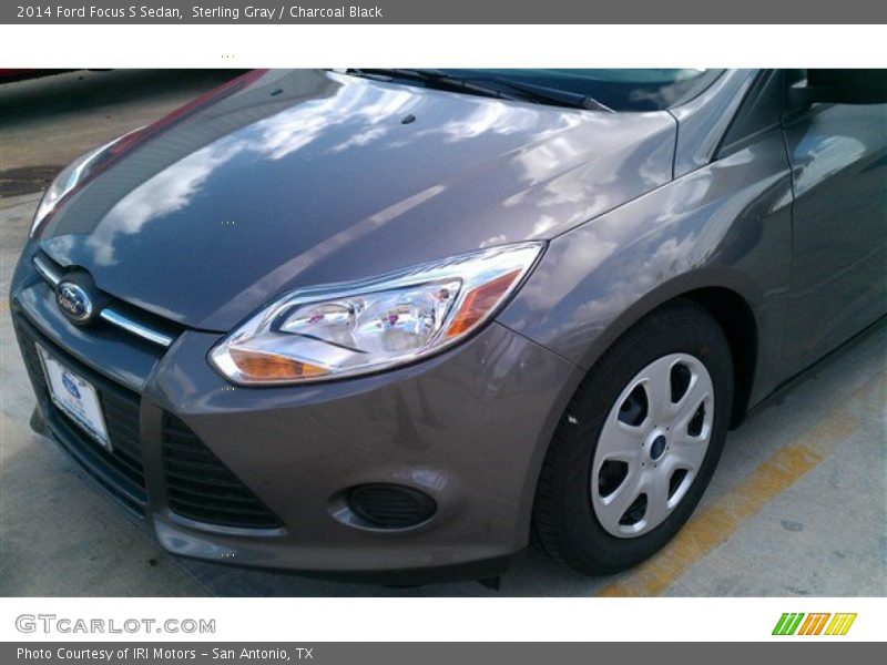 Sterling Gray / Charcoal Black 2014 Ford Focus S Sedan