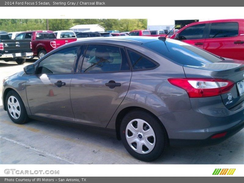 Sterling Gray / Charcoal Black 2014 Ford Focus S Sedan