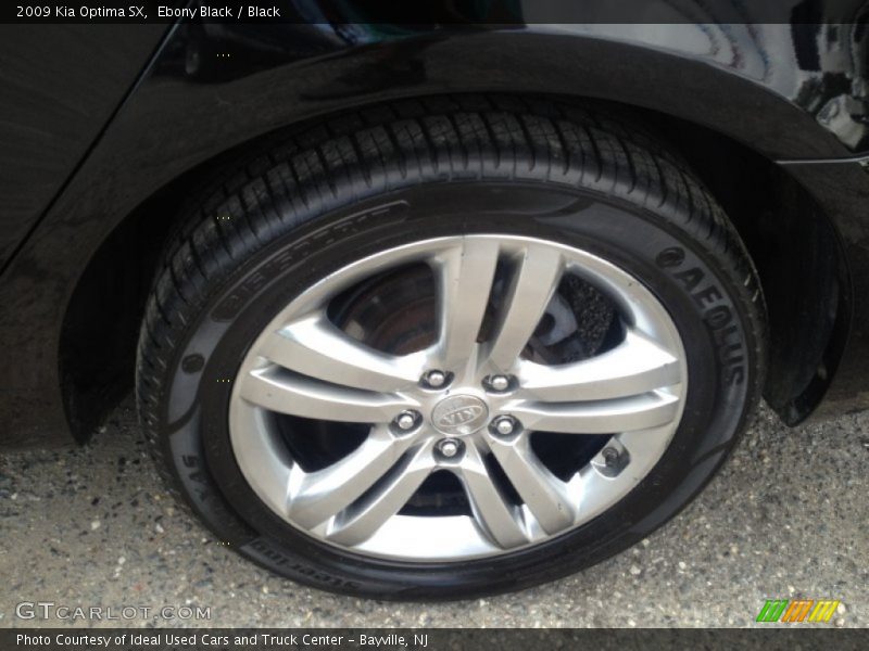 Ebony Black / Black 2009 Kia Optima SX
