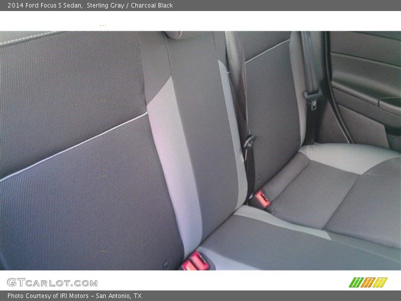 Sterling Gray / Charcoal Black 2014 Ford Focus S Sedan