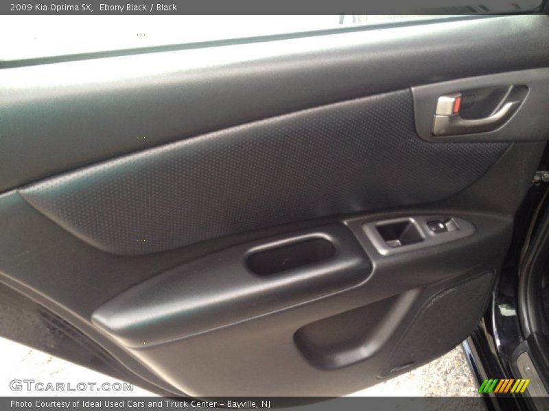 Ebony Black / Black 2009 Kia Optima SX