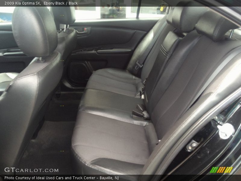 Ebony Black / Black 2009 Kia Optima SX