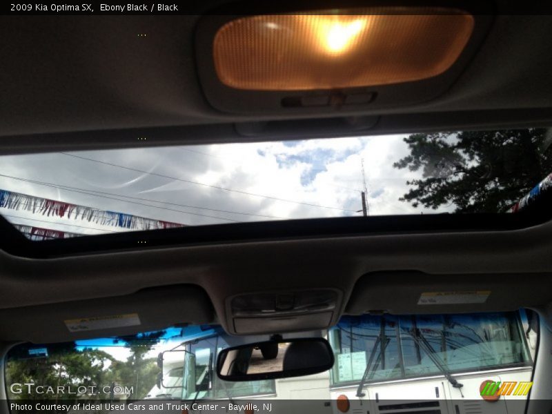 Ebony Black / Black 2009 Kia Optima SX